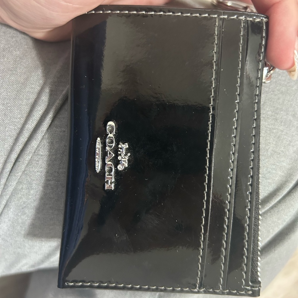 Coach Black Card Holder